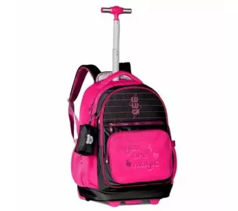 Mochila de Rodinha - 2 em 1 - Luluca - Magic - Clio Style