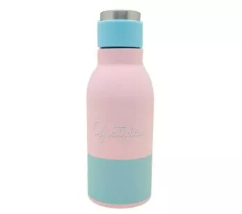 Garrafinha Cantil - Térmica - 400ml - Gratidão - Zonacriativa