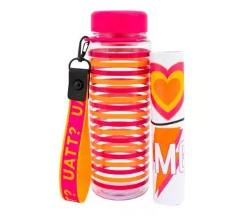 Garrafinha com Alça - Cola e Descola - 500ml - Power Solar - Uatt