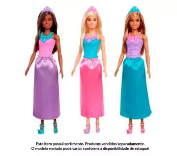 Boneca Articulada - Barbie Dreamtopia - Princesa - Sortida - Mattel