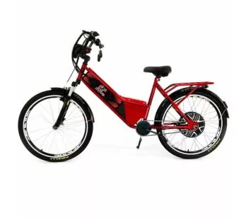 Bicicleta Elétrica - Street PAM - 800w 48v - Vermelha - Plug and Move
