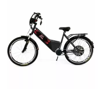 Bicicleta Elétrica - Street PAM - 800w 48v - Preta - Plug and Move