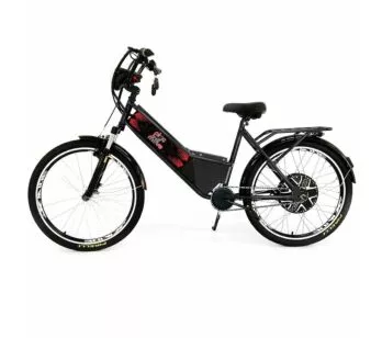 Bicicleta Elétrica - Street PAM - 800w 48v Lithium - Preta - Plug and Move