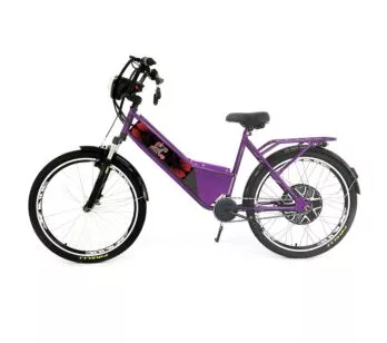 Bicicleta Elétrica - Street PAM - 800w 48v - Roxa - Plug and Move