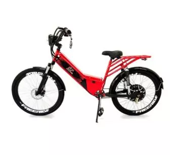 Bicicleta Elétrica - Street Plus PAM - 800w Lithium - Vermelha - Plug and Move