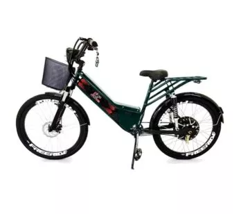 Bicicleta Elétrica - Street Plus PAM - Cestinha - 800w Lithium - Preta - Plug and Move