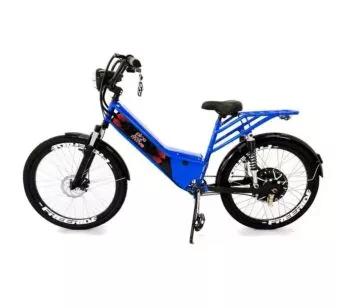 Bicicleta Elétrica - Street Plus PAM - 800w - Azul - Plug and Move