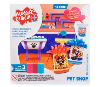 Massinha de Modelar - Massa Estrela - Pet Shop - Estrela