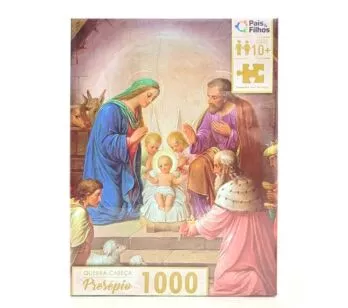 Quebra-Cabeça - 1000 Peças - Presépio - Pais e Filhos