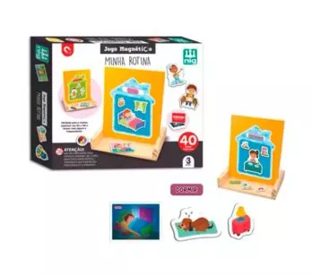 Jogo Educativo - Magnético - Minha Rotina - Nig Brinquedos