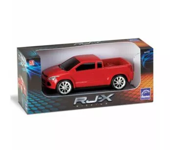 Caminhonete Roda Livre - Pick-Up RJ-X - Vermelho - Roma Brinquedos