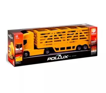 Caminhão Roda Livre - Pollux 30-360 - Haras - Amarelo - Silmar 