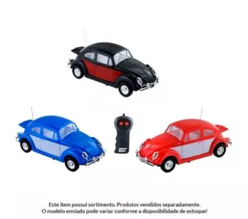 Carrinho de Controle Remoto - Besouro Fusca - Candide