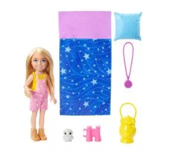 Boneca Articulada - Barbie It Takes Two - Dia de Camping - Chelsea - Mattel