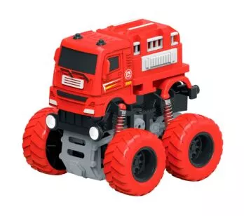 Carrinho de Fricção - 4x4 - Bombeiro Maluco 360 - DM Toys