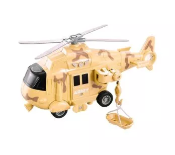 Helicóptero de Fricção - Operação Resgate - DM Toys