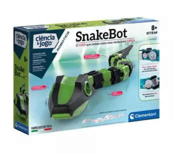 Figura de Montar - Ciência e Jogo - Snakebot - 25 peças - Fun Divirta-se 