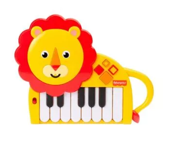 Piano Infantil Musical - Fisher-Price - Leão - Fun Divirta-se