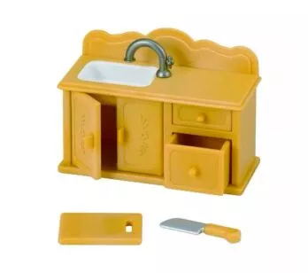 Acessórios e Móveis - Sylvanian Families - Pia de Cozinha - Epoch Magia