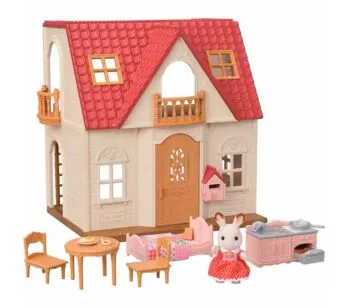 Conjunto e Cenário - Sylvanian Families - Primeira Casa - Epoch Magia