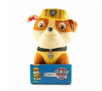 Pelúcia Infantil - 30 cm - Patrulha Canina - Rubble - Sunny Brinquedos