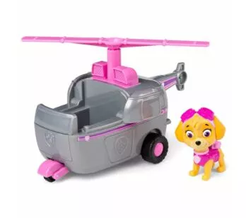 Veículo com Figura - Patrulha Canina - Helicóptero - Skye - Sunny Brinquedos