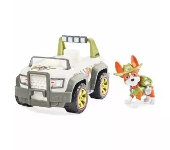 Veículo com Figura - Patrulha Canina - Cruzador da Selva - Tracker - Sunny Brinquedos