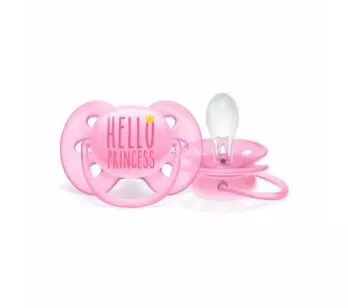 Chupeta - Ultra Soft - 6-18m - Hello Princess - Philips Avent