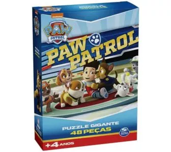 Quebra-Cabeça Infantil Gigante - 48 Peças - Patrulha Canina - Grow