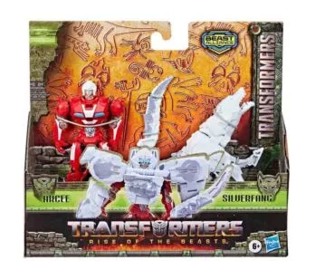 Figura - Transformers Beast Combiners - Arcee e Silverfang - Hasbro