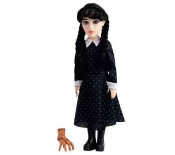 Boneca de Vinil - Família Addams - Wandinha e Mãozinha - Baby Brink