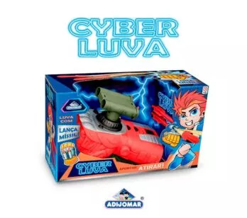 Lançador de Dardos - Cyber Luva - Lança Míssil - Adijomar