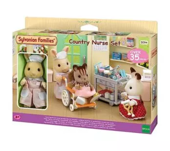 Figuras - Sylvanian Families - Enfermeira do Campo - Epoch Magia