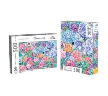 Quebra-Cabeça - 500 Peças - Primavera - Pais & Filhos