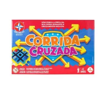 Jogo de Tabuleiro - Corrida Cruzada - Estrela