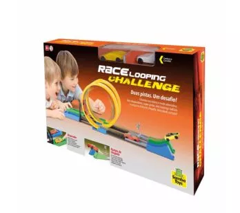 Conjunto Lançador e Pista - Race Looping Challenge - Samba Toys