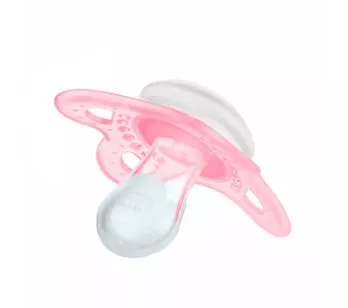 Chupeta - Clássica - SkinSoft - 0-6m - Rosa - MAM