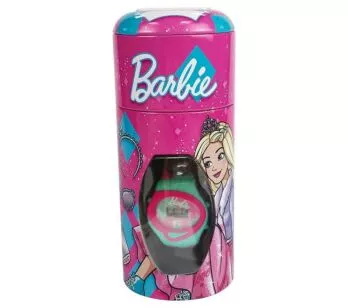 Relógio Digital Infantil no Cofrinho - Barbie - Fun Divirta-se