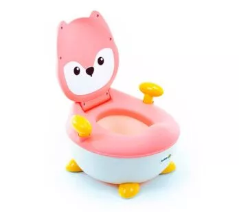 Penico Troninho Infantil - Fox Potty - Rosa - Safety 1st