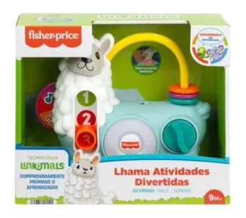 Brinquedo Educativo - Linkimals - Lhama Atividades Divertidas - Fisher Price