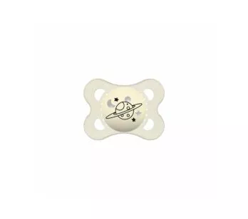 Chupeta - SkinSoft - Night - Brilha no Escuro - 0-6m - Planeta - MAM