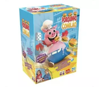 Jogo Infantil - Porquinho Comilão - Estrela