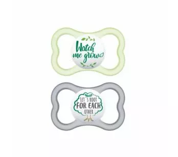 Kit 2 Chupetas - SkinSoft - Air - 18m - Neutra - MAM