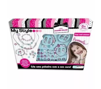Conjunto Bijuterias Infantil - My Style - Life Charms Deluxe - Multikids