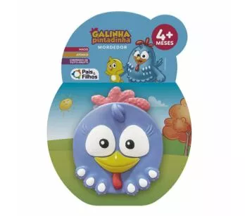 Mordedor para Bebê - Galinha Pintadinha - Pais e Filhos