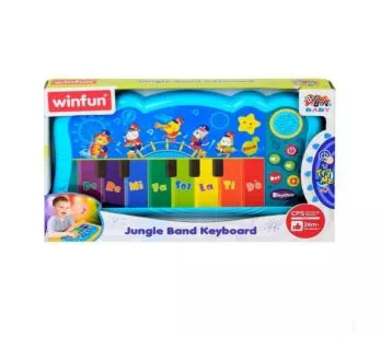 Teclado Musical Infantil - Banda da Floresta - Winfun