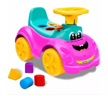 Andador Infantil - Totokinha Sport - Rosa - Cardoso Toys