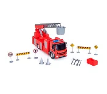 Caminhão Roda Livre - Iveco Tector Bombeiro - Usual Brinquedos