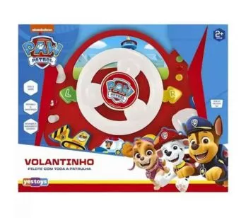 Volante com Luz e Som - Volante Patrulha Canina -Yes Toys
