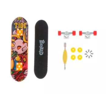 Skate de Dedo - 9 cm - Pro Deck - Tide - Multikids